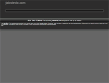 Tablet Screenshot of joiedevie.com